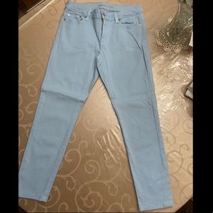 MK Michael Kors Izza Skinny Blue Jeans